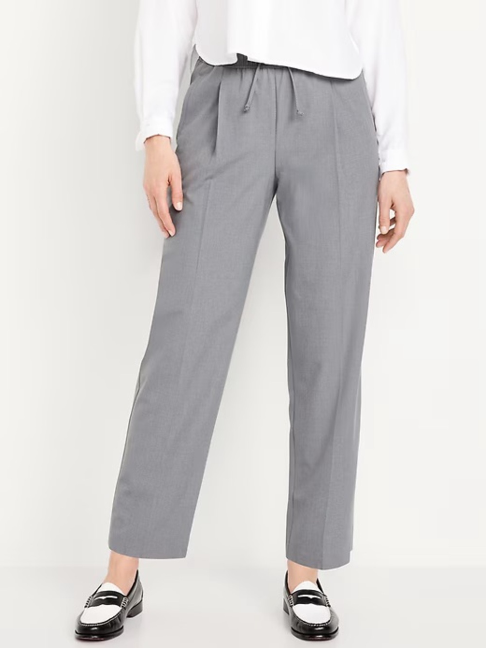 High-Waisted Billie Straight Ankle Trousers! - Picture 2 of 11